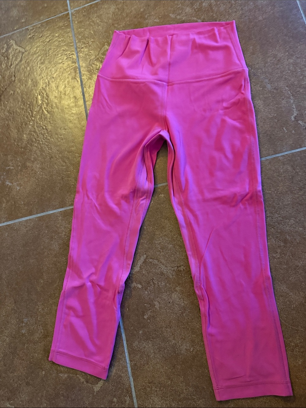 lululemon athletica Bright Pink High-Waist Align Leggings